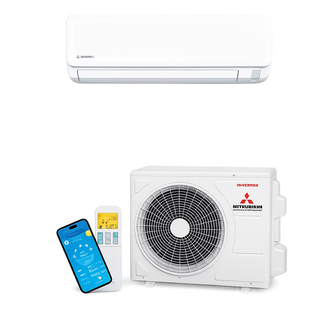 Mitsubishi Heavy Industries Ciara 1.5kW Reverse Cycle Inverter Split System  Installation Package